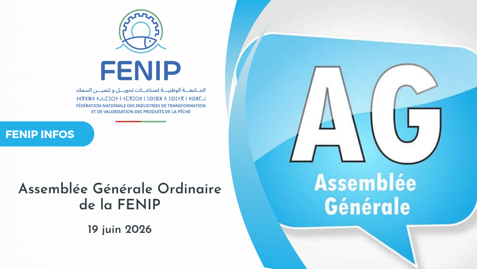 Assemblée Générale Ordinaire de la FENIP