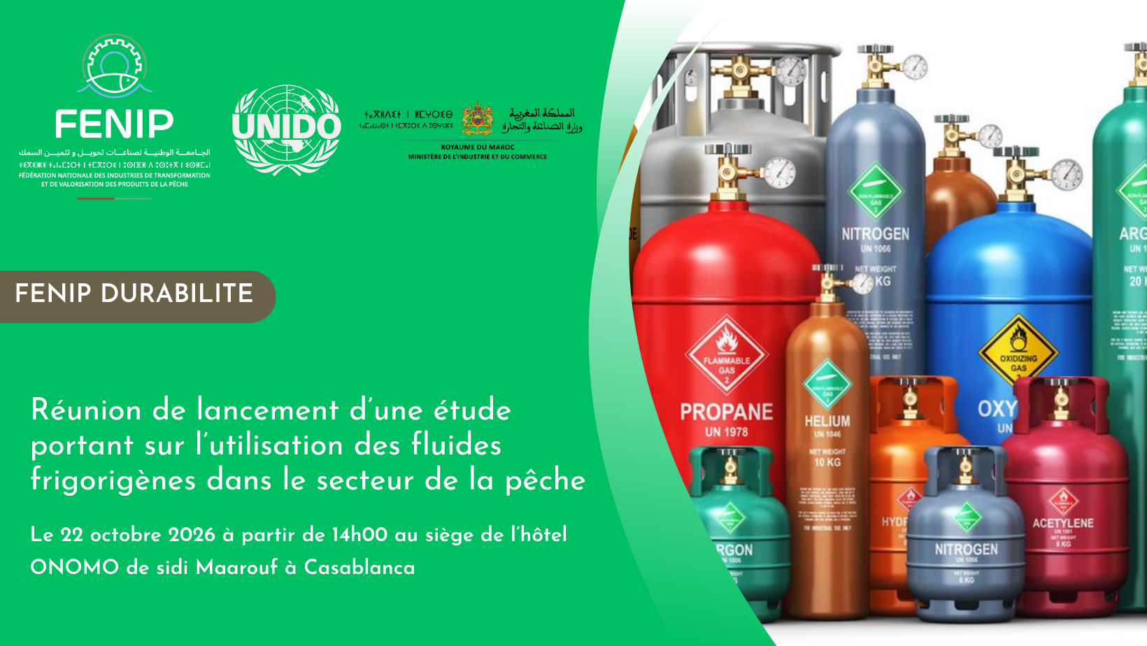 Réunion de lancement d’une étude portant sur l’utilisation des fluides frigorigènes dans le secteur de la pêche